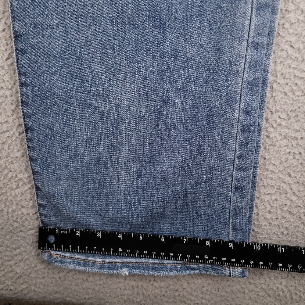 RISEN Jeans Size 1XL Mid Rise Straight Leg Medium Wash Denim 36x35 NEW - Picture 14 of 16